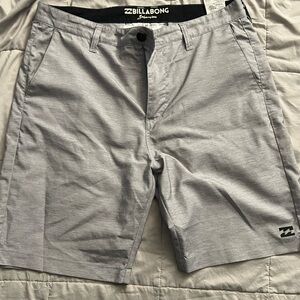 Billabong Men's Gray Hybrid Shorts